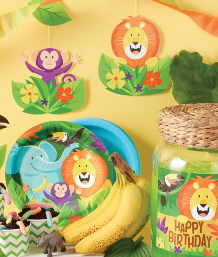 Safari Animal Party Supplies | Decorations | Balloons | Packs